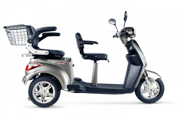 Электроскутер eltreco trike round l