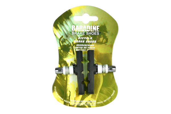 Колодки тормозные Baradine 948V, МТВ/BMX, 60мм,черные